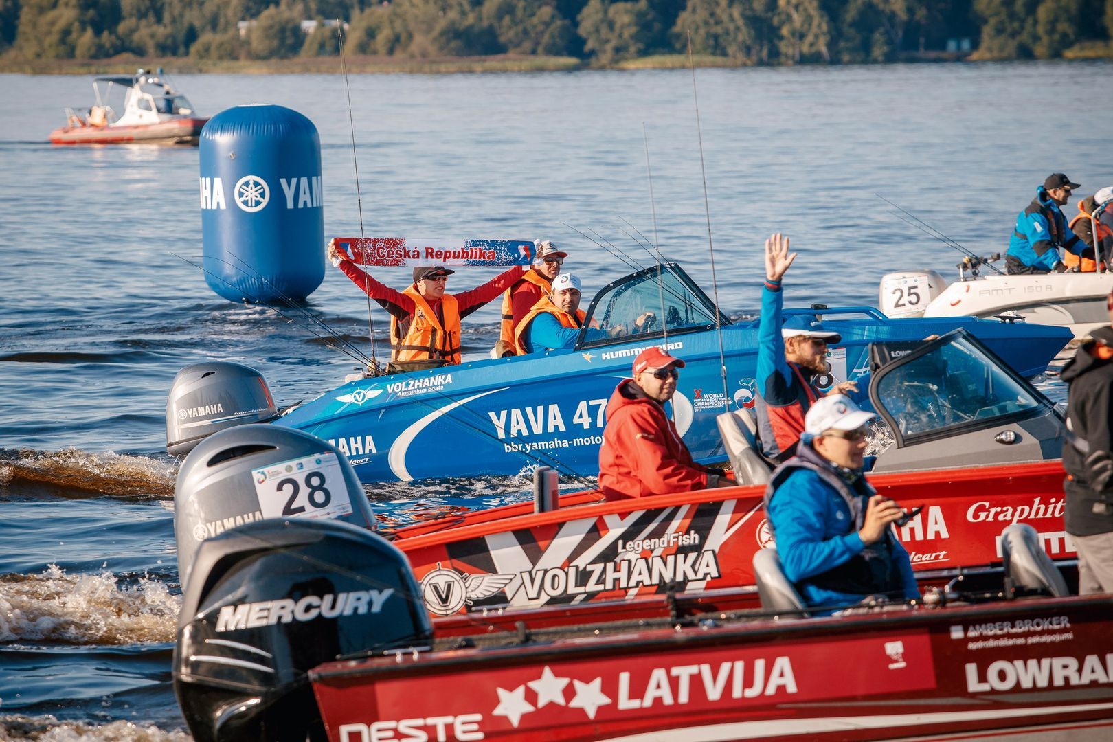 Фотоотчет с Чемпионата мира по ловле спиннингом с лодок