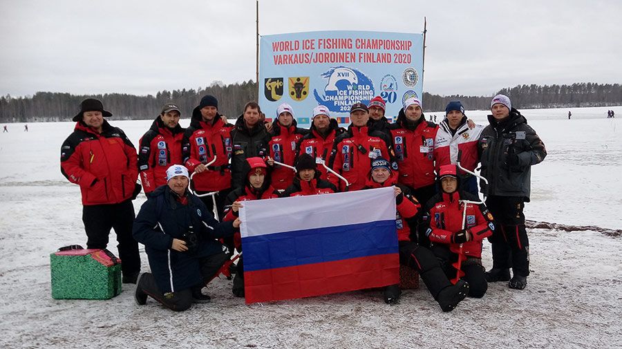 Третий день тренировок команд-участников Чемпионата мира-2020 по ловле на мормышку со льда в Финляндии