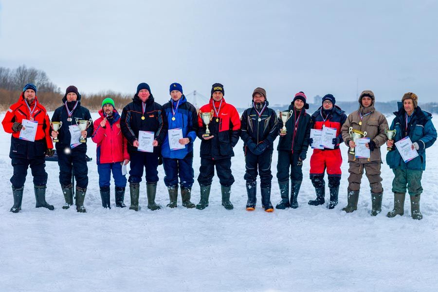 Итоги чемпионата города Череповец по ловле на блесну со льда