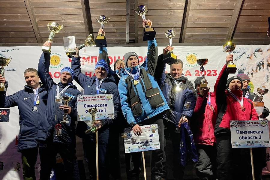 Чемпионат России по ловле на блесну со льда – Награждение