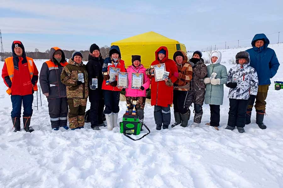 Итоги чемпионата города Усть-Катава Челябинской области по ловле на мормышку со льда среди женщин