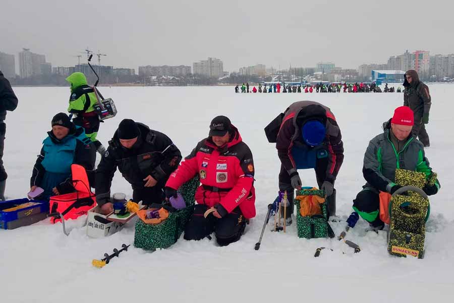Чемпионат России по ловле на мормышку со льда. Старт 2-го тура