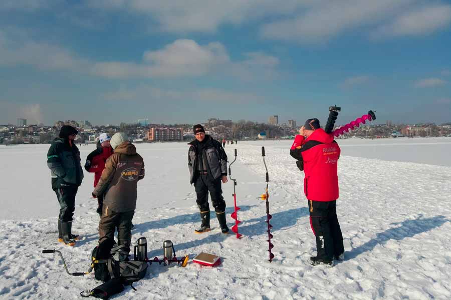 Чемпионат России по ловле на мормышку со льда. Официальная тренировка