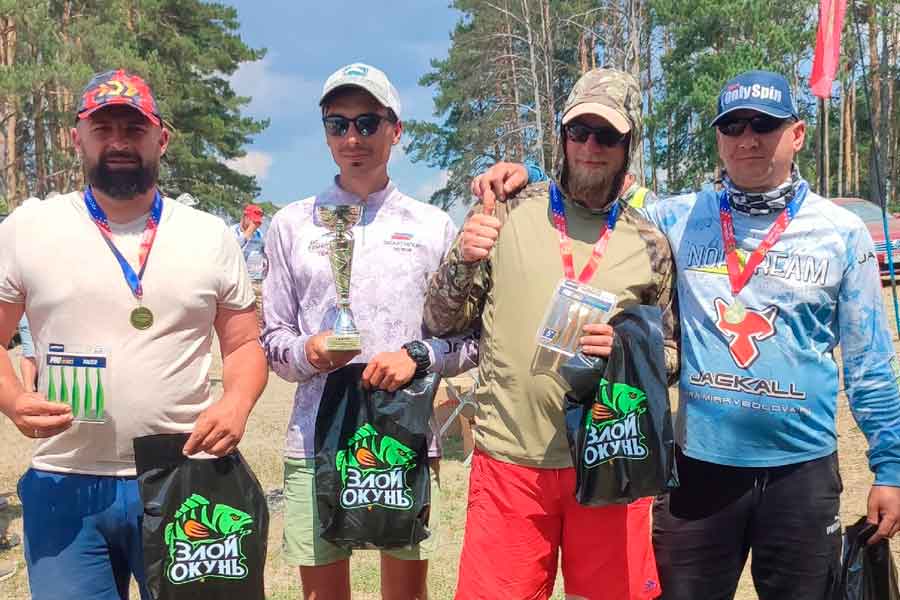 Итоги чемпионат Брянской области по ловле спиннингом с лодок
