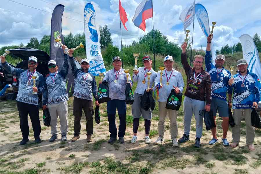 Итоги чемпионата Брянской области по ловле спиннингом с берега
