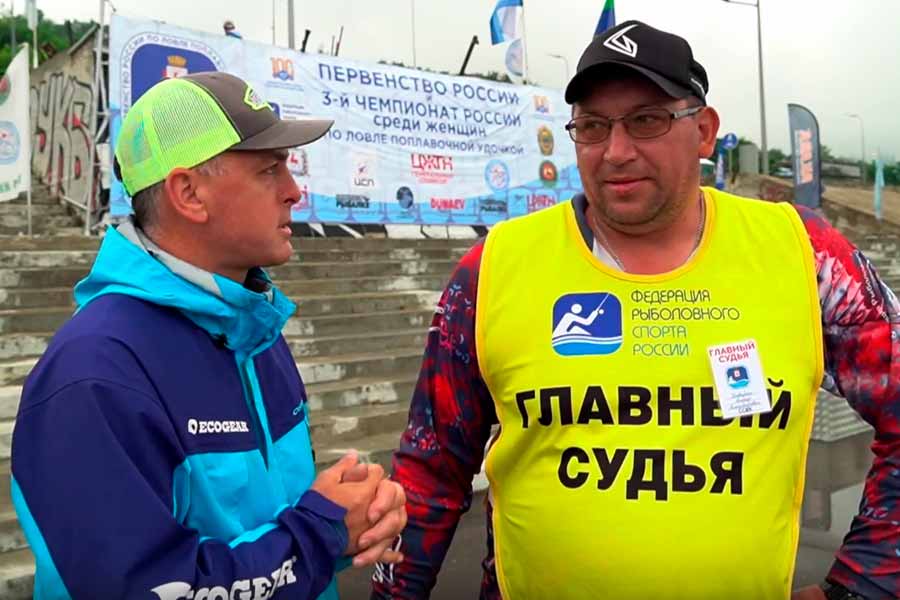 Видео с Чемпионата России по ловле поплавочной удочкой среди женщин