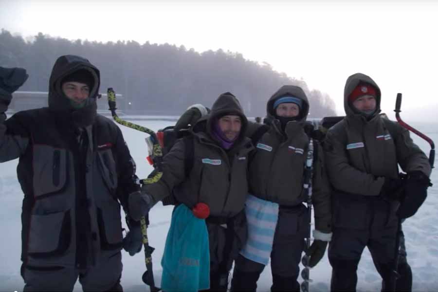 Репортаж о прошедшем Кубке России по ловле на блесну со льда