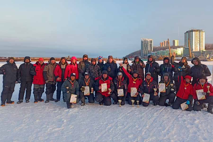Итоги чемпионата города Чебоксары по ловле на блесну со льда